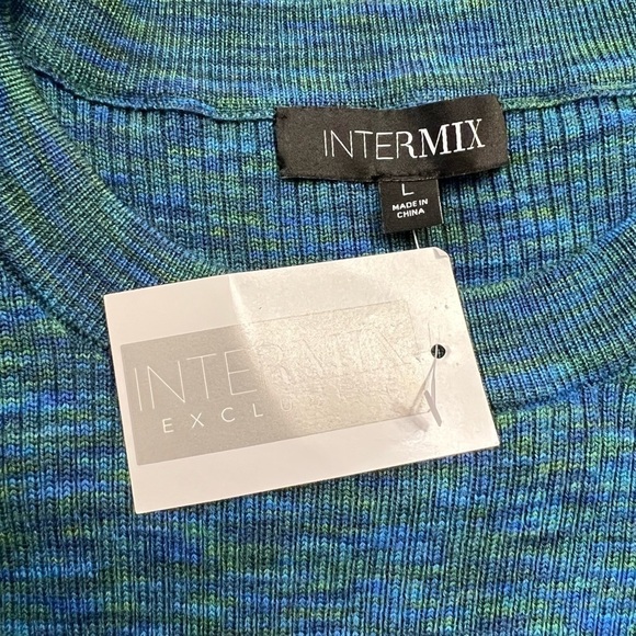 Intermix Mia Puff Sleeve Mini Sweater Dress - NWT - Picture 8 of 10